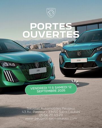 Portes Ouvertes de la rentrée chez Peugeot Saint-Loubès
