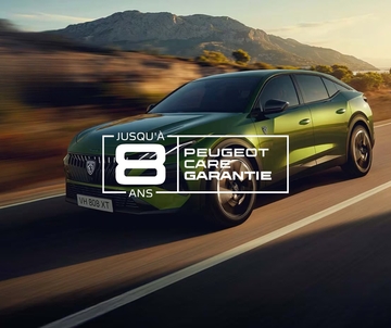 Profitez de la garantie Peugeot